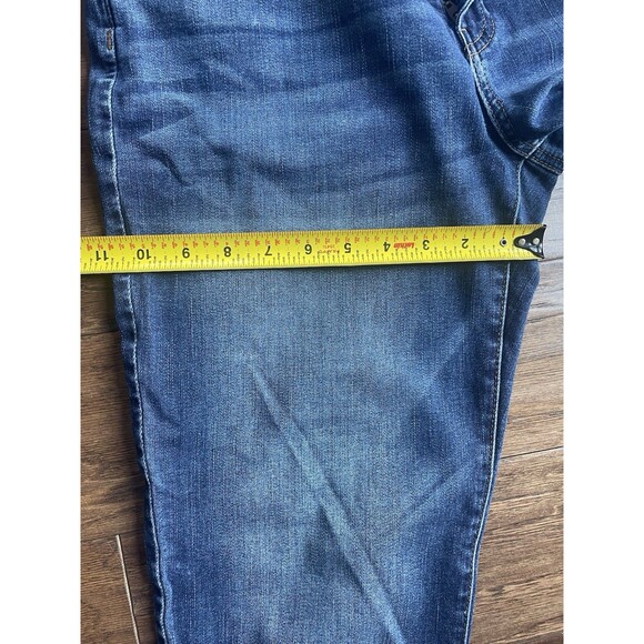 Chico’s Platinum Boyfriend Jeans Size 0.5R Medium Wash Stretch Denim Regular Fit - Picture 7 of 9